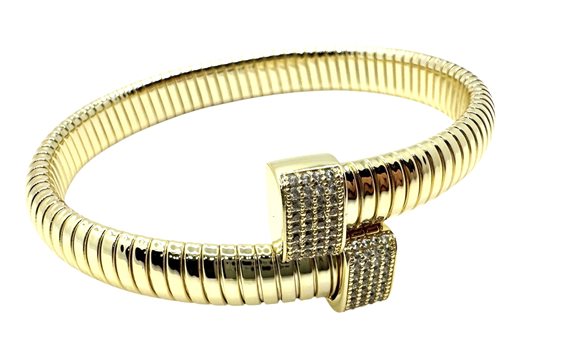Bracciale Domar Gioielli Donna Dolù Bijoux bracciali in Ottone ipoallergenico Cubic Zirconia BZB124294 - BZB124294